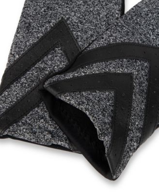 Women's Spandex Touchscreen Gloves with Chevron Detail