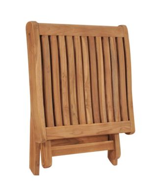Footrest Teak wood Medium Foldable Rustic Outdoor Footrest