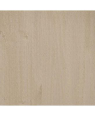 Highboard Honey brown Solid pine, MDF 23.6 x 13.8 x 70.9 in