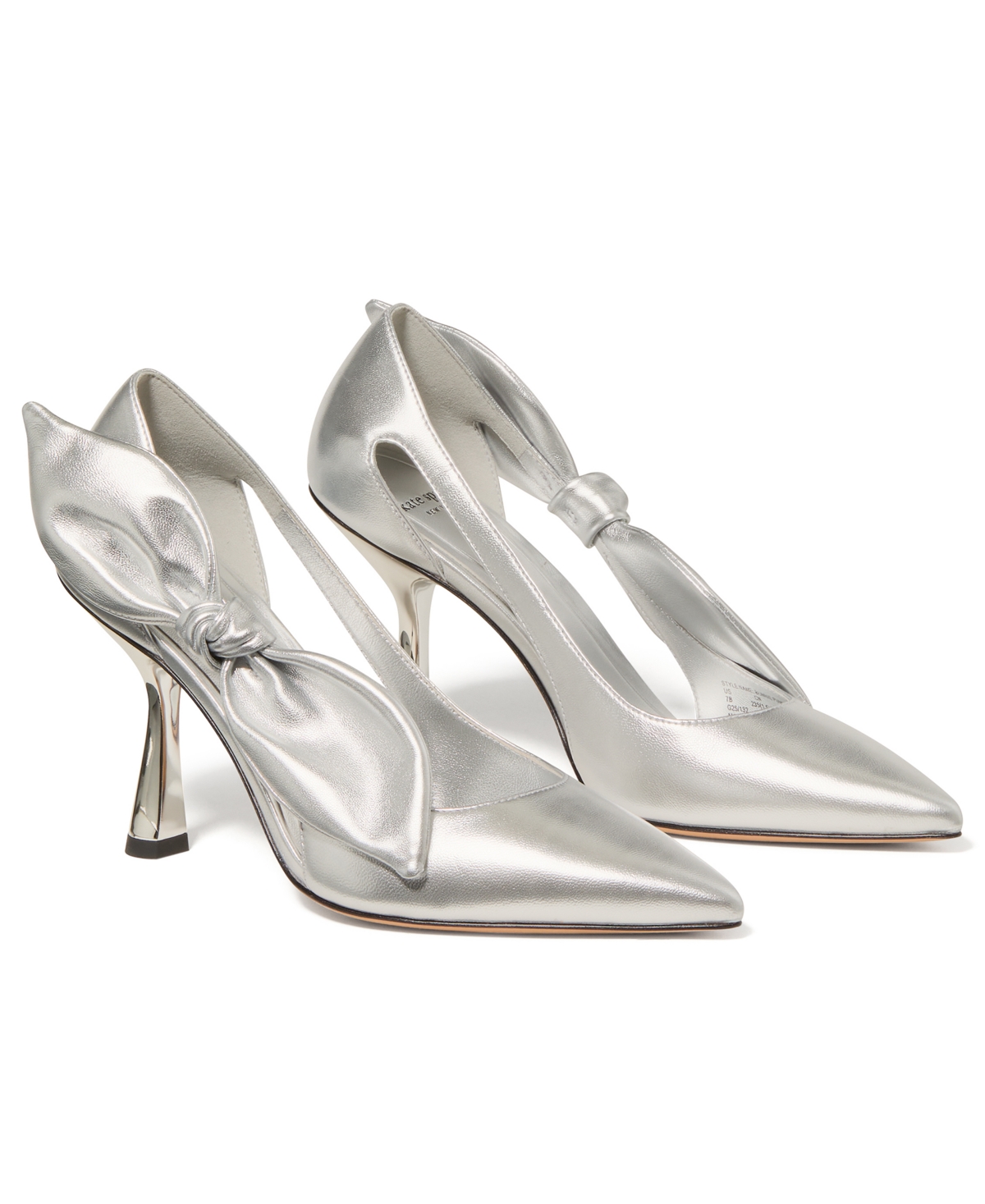 Kate Spade Bunnie Pump In Silver