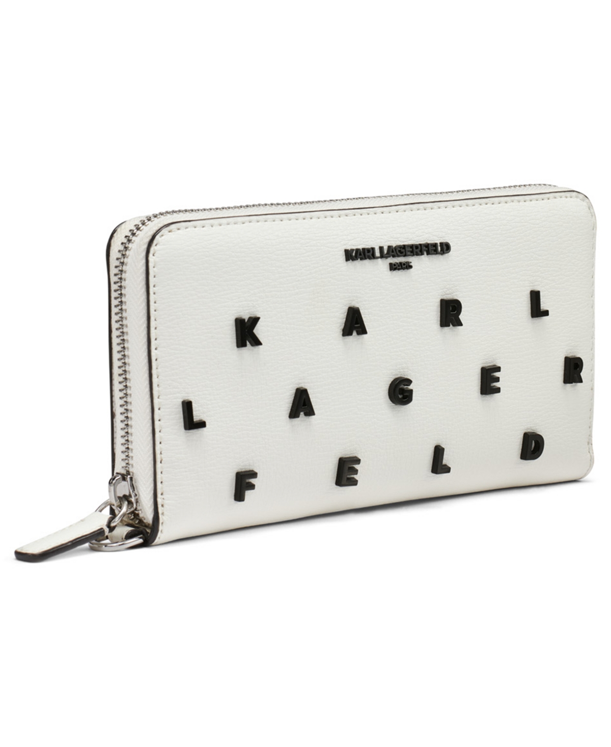 Karl Lagerfeld Meribel Snap Wallet In White