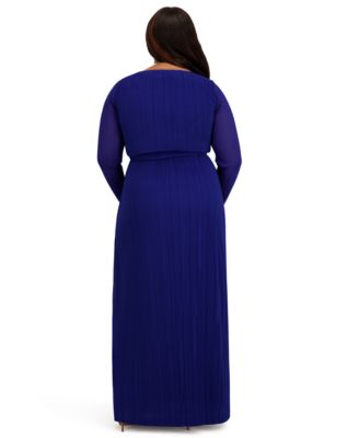 Women's V-Neck Long-Sleeve Dress
