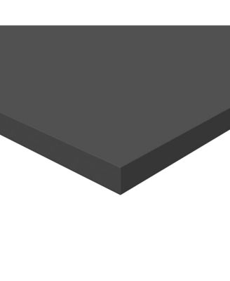 Shelf Set of 4 Grey Engineered wood Simple Shelf Rectangular