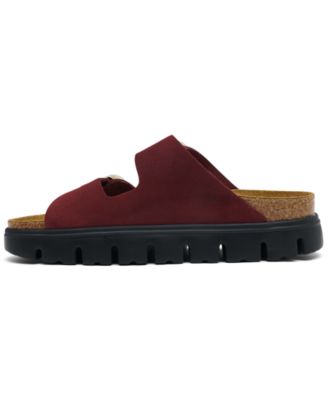 Women's Arizona Platform Suede Leather Sandals from Finish Line