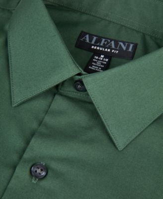 Men's Solid Regular-Fit Dress Shirt, Macy's Exclusive