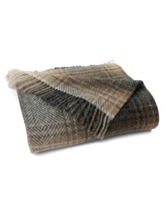 Highland Tweeds Shetland Lambswool Throw, 55 " x 72"