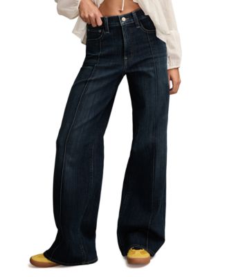 Lucky Brand - Women's Stevie High-Rise Wide Leg Jeans