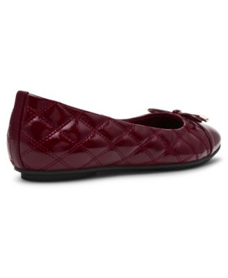 Women's Luci Quilted Cap Toe Ballet Flats