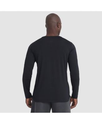 Men's Black New Jersey Devils Authentic Pro Rink Tech Long Sleeve T-Shirt