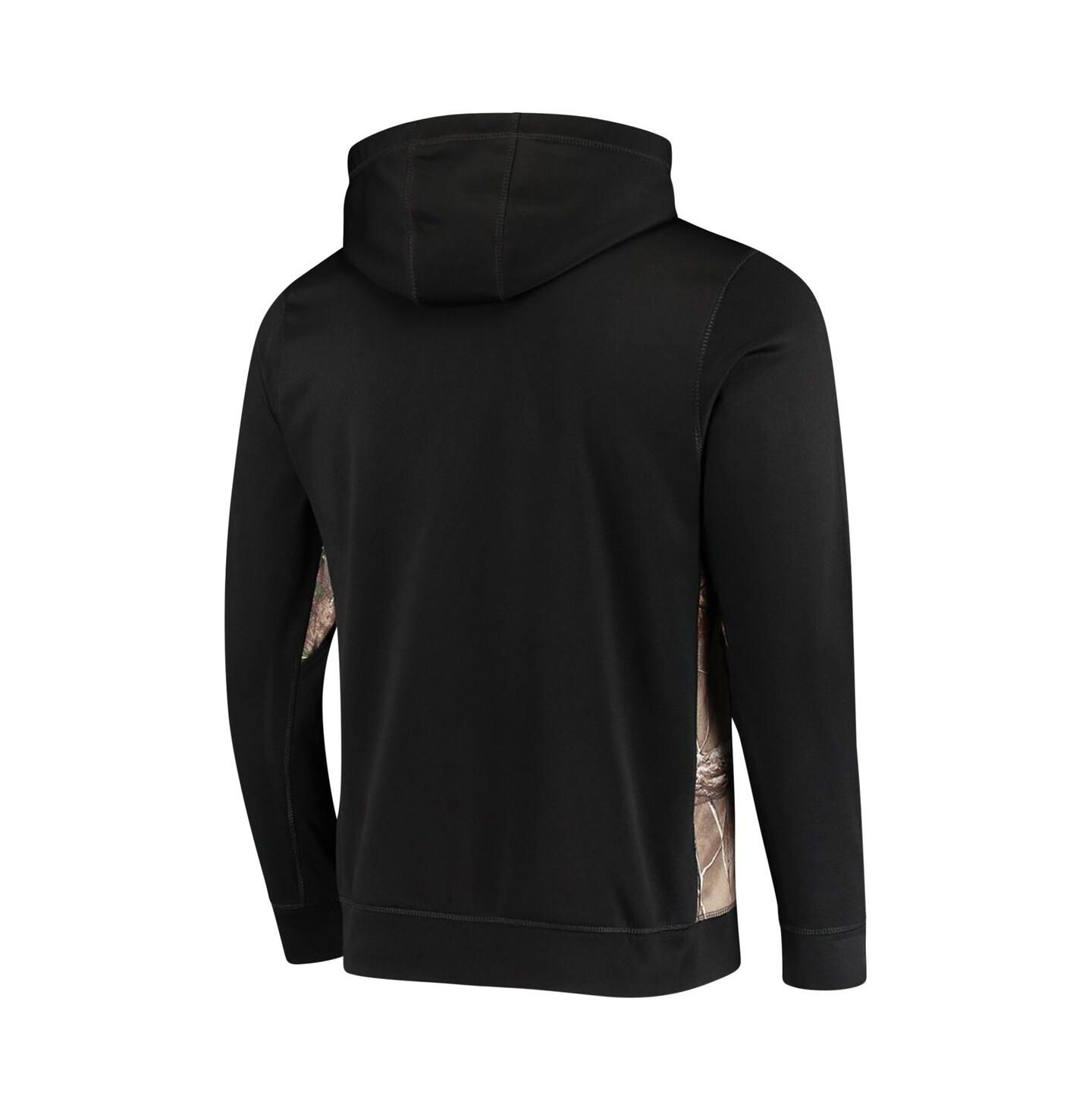 Мужское худи Dunbrooke Black, Realtree Camo Miami Dolphins Decoy Tech Fleece Full-Zip — фото 6