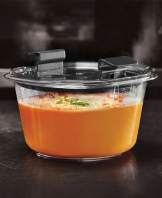 Brilliance 12-Pc. Round and Rectangular Leak Proof Food Storage Containers Set