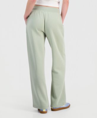 Juniors' High-Rise Wide-Leg Pants