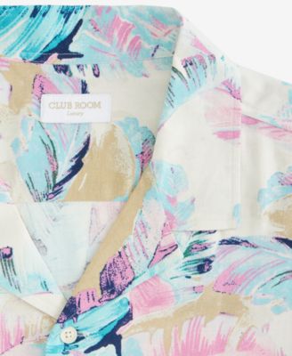 Men's Paint Palm Short-Sleeve Shirt