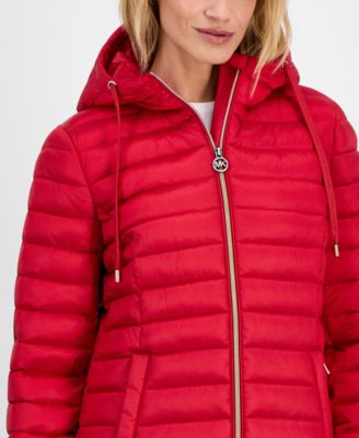 Women's Packable Hooded Puffer Coat