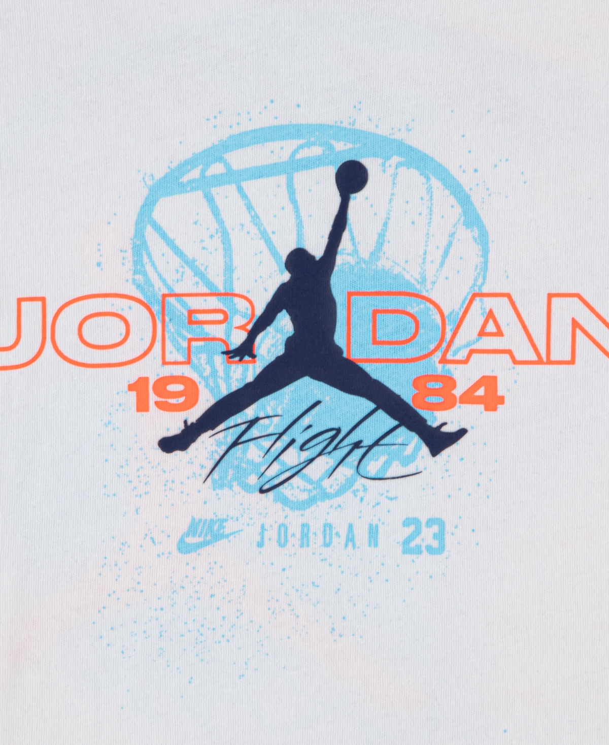 Jordan Boys 2t-7 Printed Short-sleeve T-shirt In White