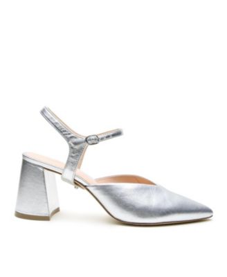 Women's Jackie Silver Customizable V Mule