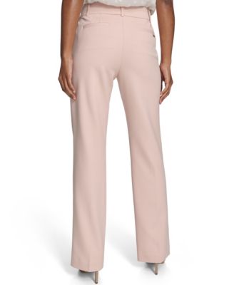 Women's Solid Bootcut Trouser Pants