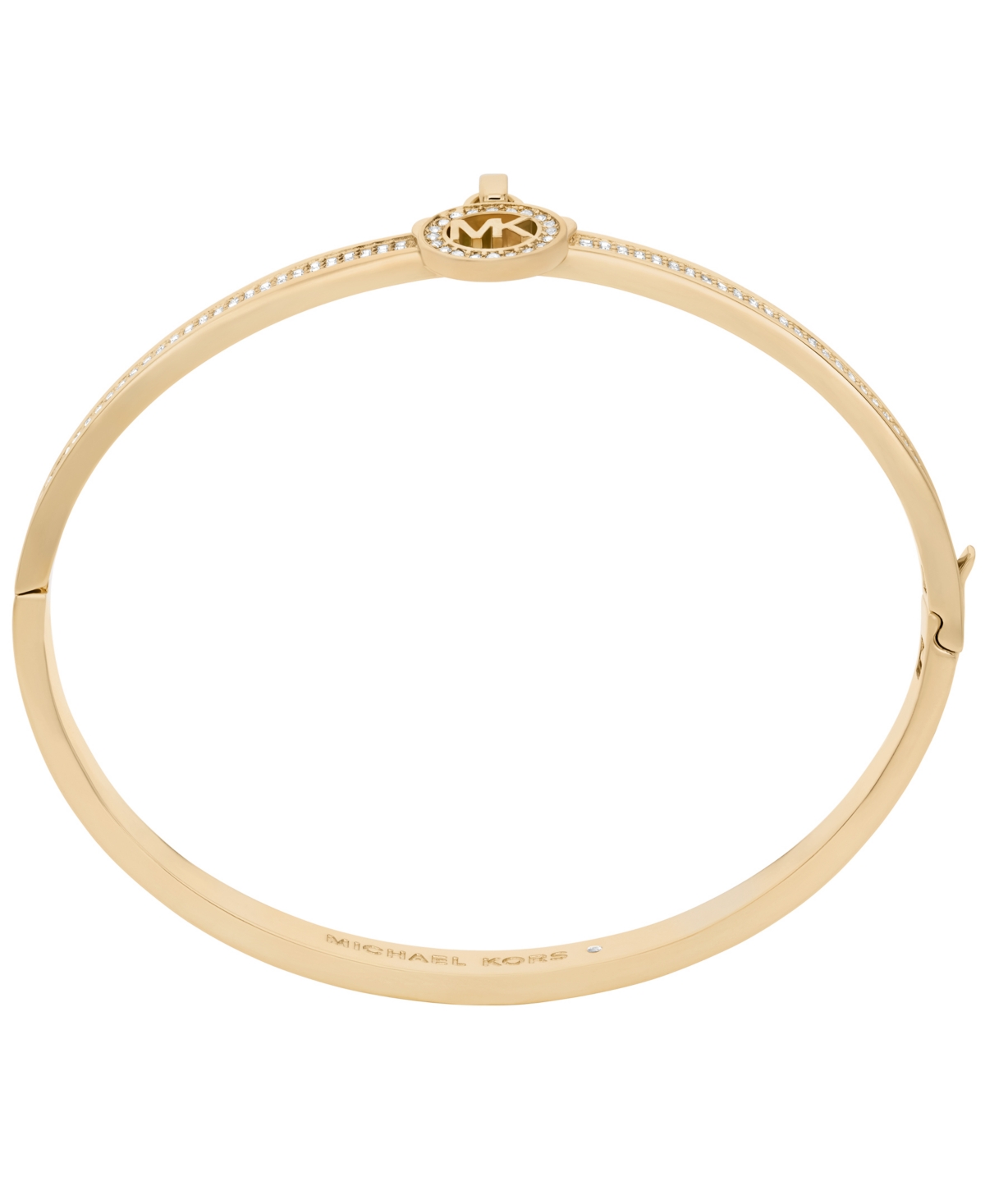 Michael Kors Pave Logo Bangle Bracelet