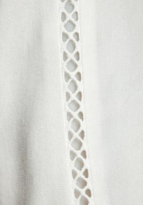 Women's Crochet Detail Blazer