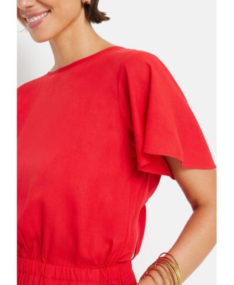 Women's Tie Back Romper cup sizing