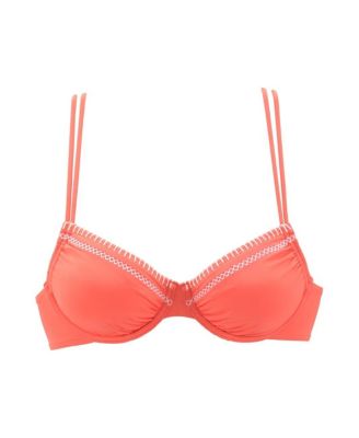 Women's Trimmed Underwire Bikini Swimsuit Top Bra Sizing