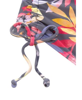 Women's Tropical Mid Rise Bikini Swimsuit Bottom