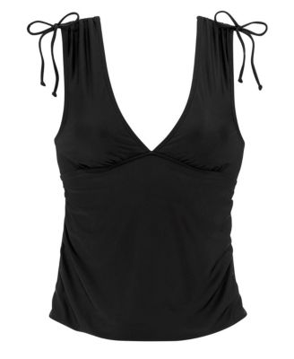 Women's Shoulder Detail Tankini Swimsuit Top