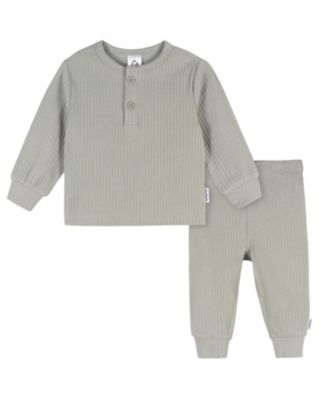 Baby Boys 2-Piece Top and Active Pant Set