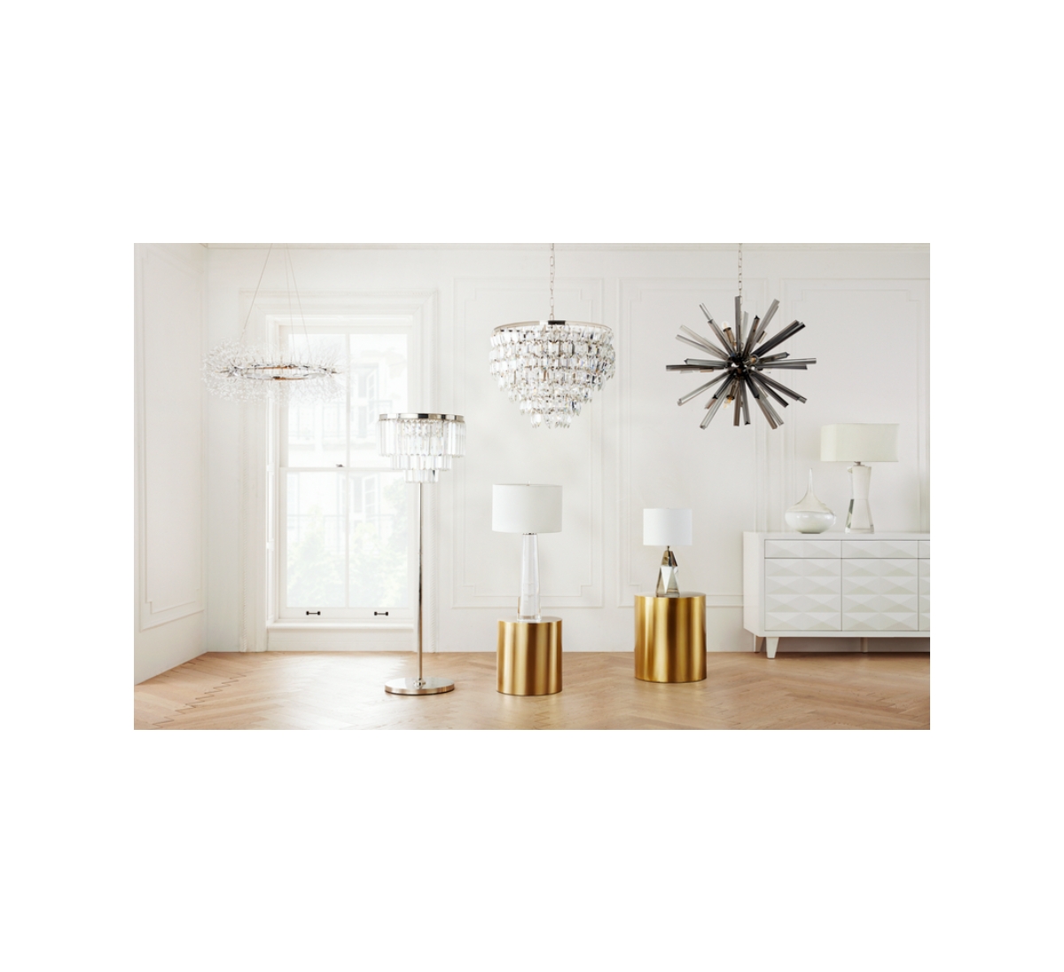 Z Gallerie Luxe Floor Lamp