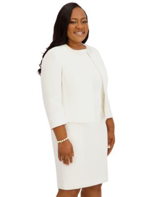 Women's Imitation Pearl Embellished Cardigan, Regular and Plus Size