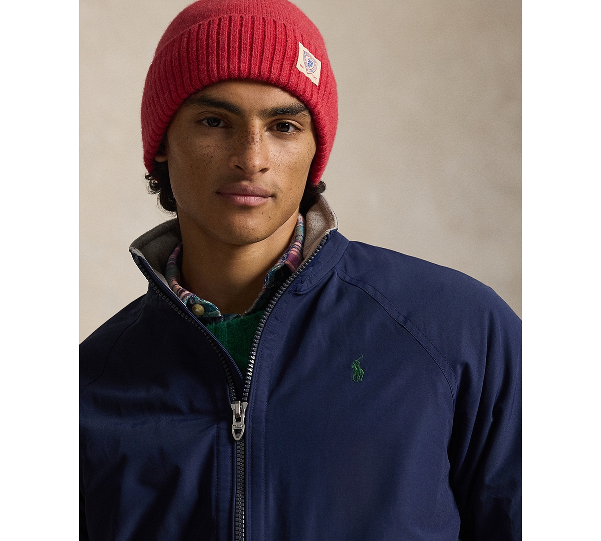 Polo Ralph Lauren Men's Raglan-sleeve Jacket In Blue