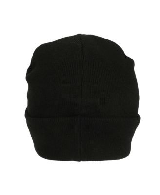 Men's Mickey Mouse Embroidery Acrylic Knit Standard Cuff Beanie