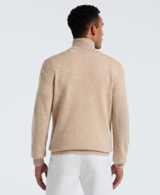 Men's Quarter-Zip Slim-Fit Sweater