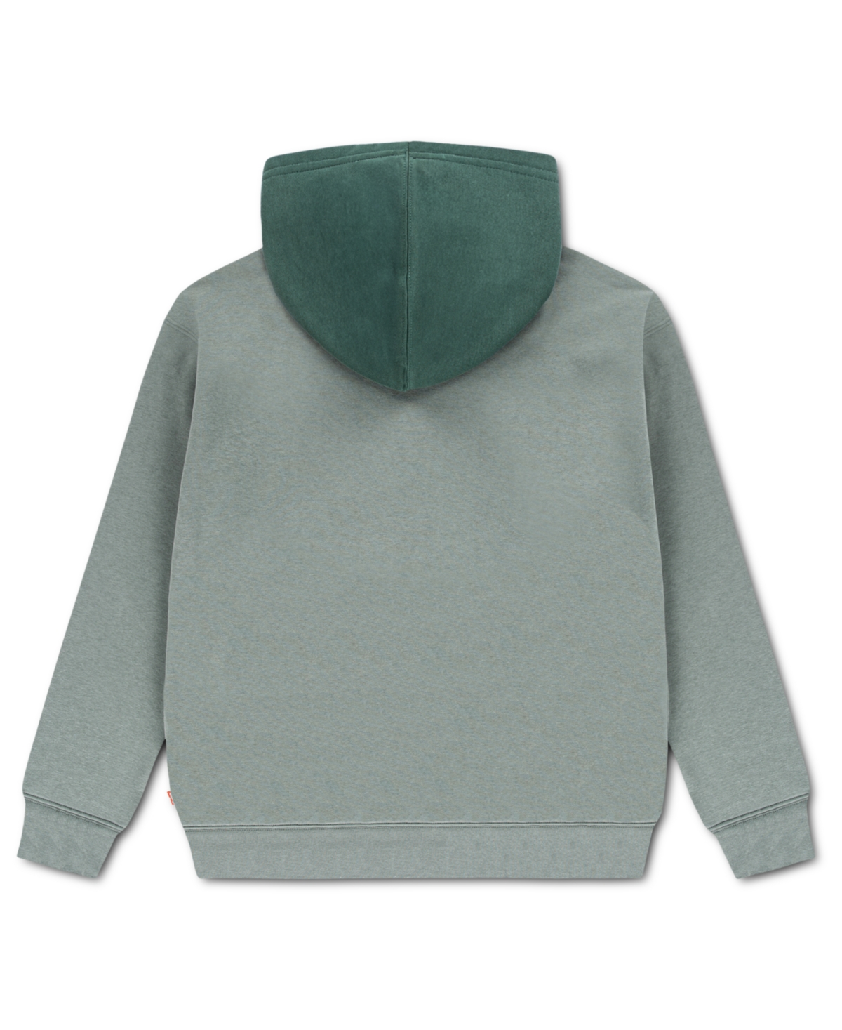 Levi's Boys 8-20 Classic Color Blocked Pull-on Hoodie In Green