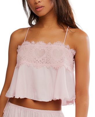 Women's Sweet Love Square Neck Camisole Top