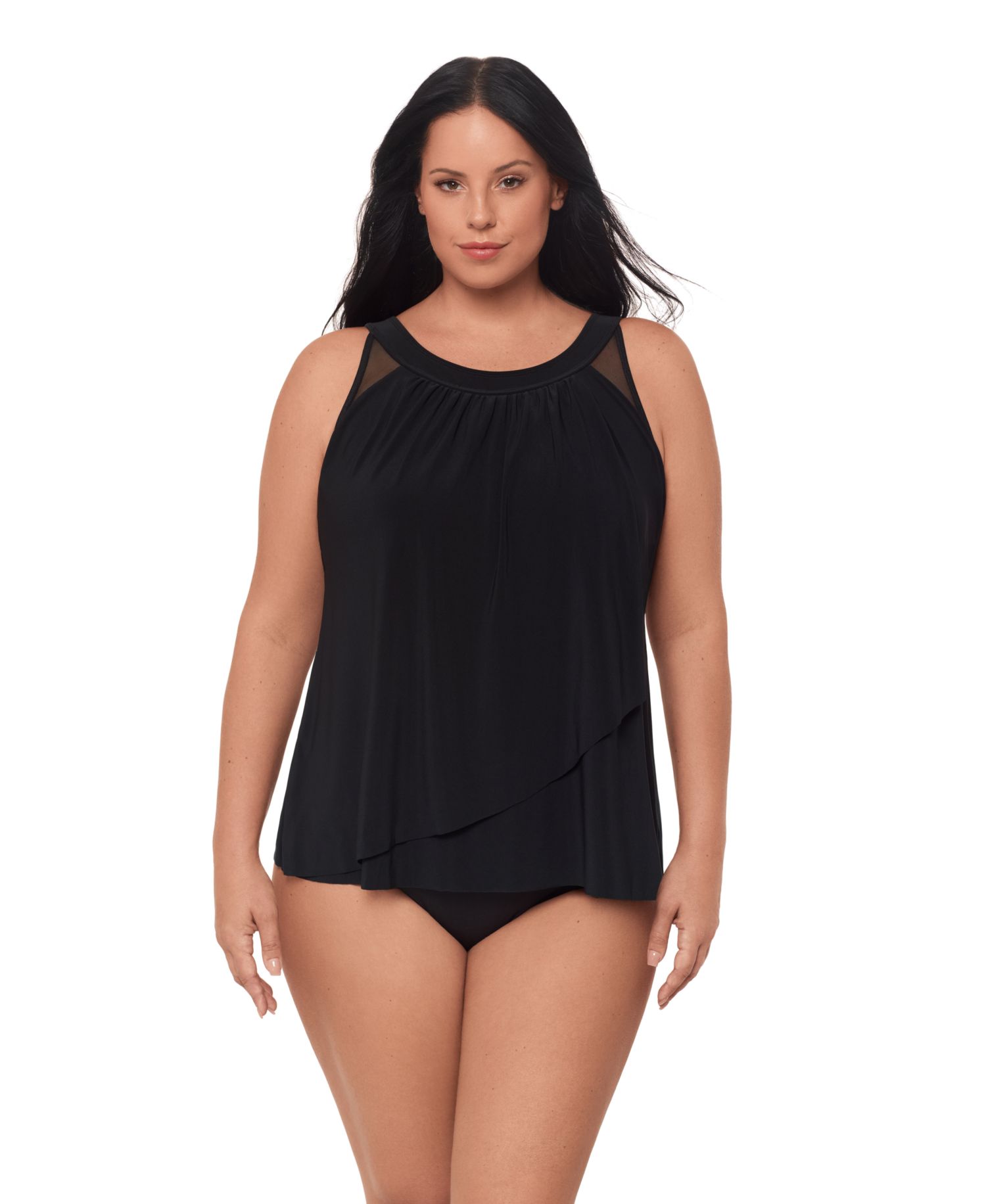Women's Illusionists Ursula Tankini Top