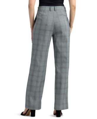 Junior's Millennium Check Straight Pants