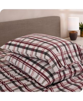 Printed Cotton Flannel Sheet Set