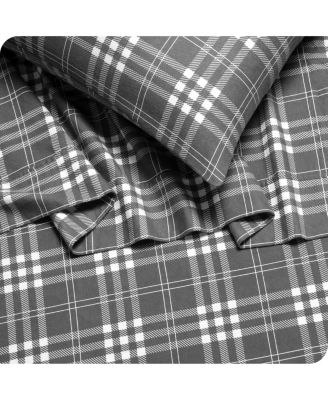 Printed Cotton Flannel Sheet Set