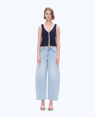 Women's Mid Rise Balloon Jeans