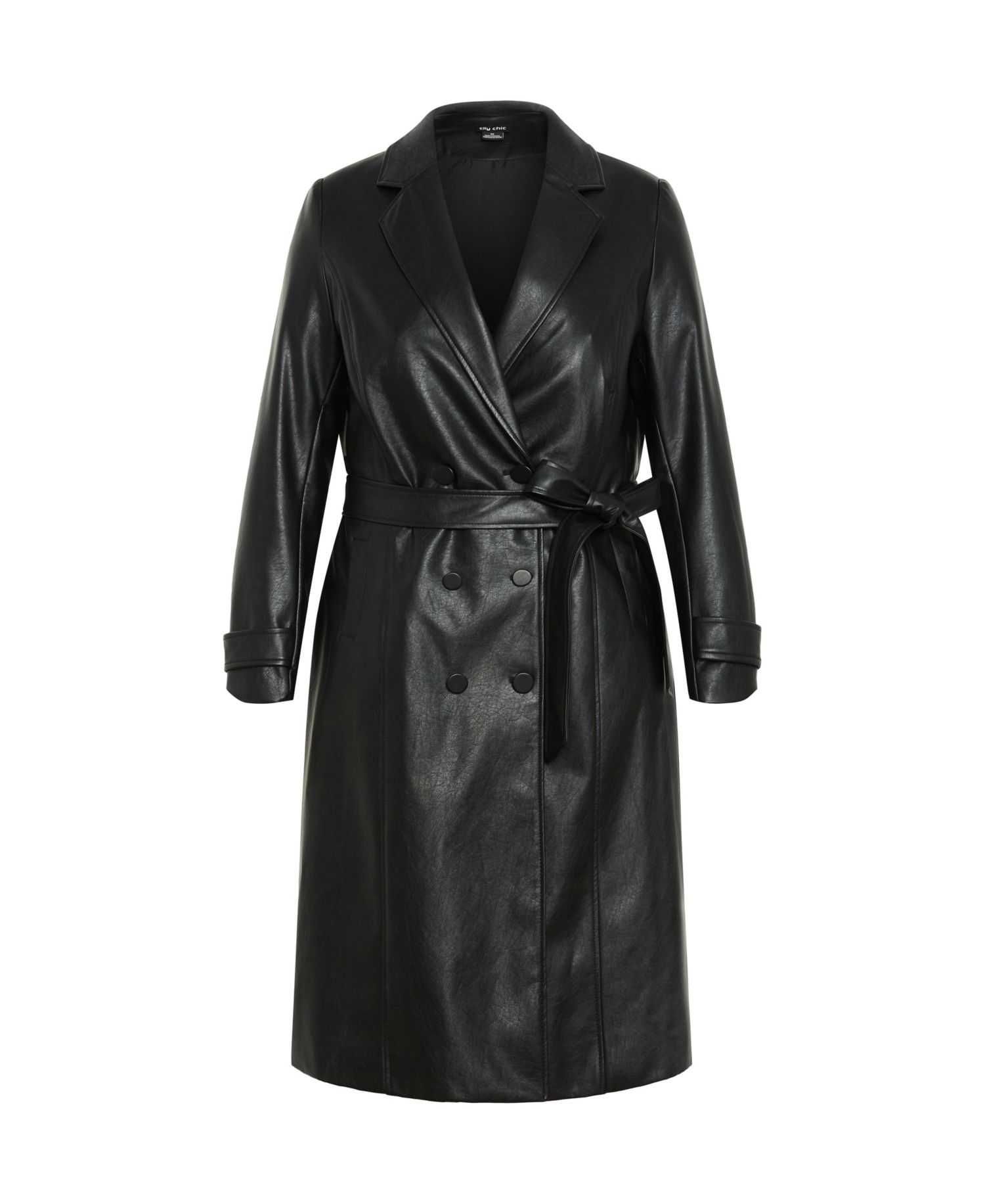 Plus Size Phylis Trench Coat