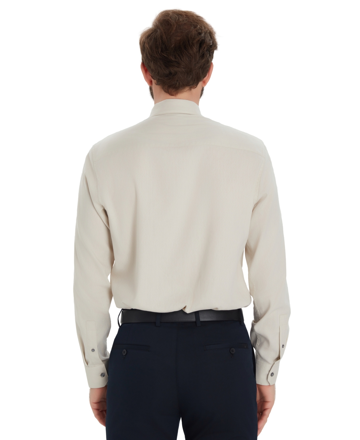 Alfani Men's Herringbone Slim-Fit Dress Shirt, Macy's Exclusive