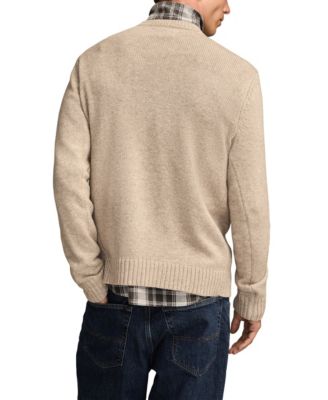 Men's Regular Fit Long-Sleeve Mustang Sweater