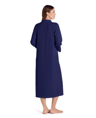 Women's Zipper Short Robe