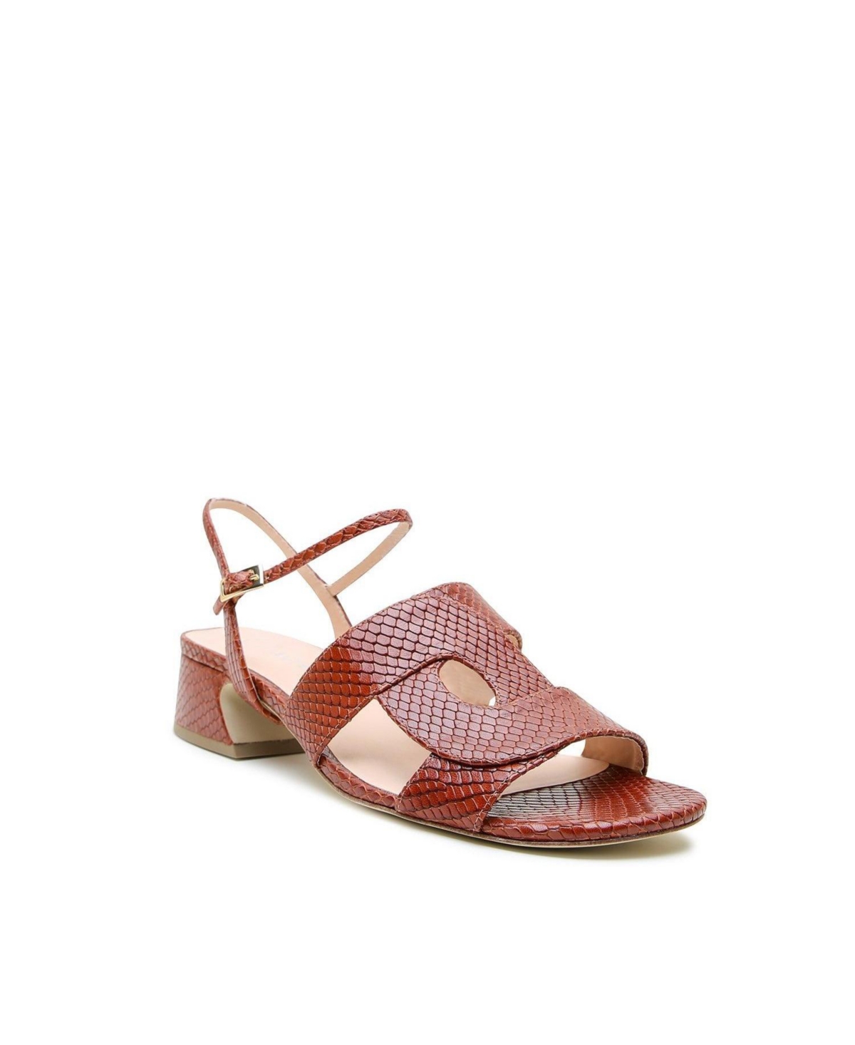 Alterre Women's Brown Snake Amal Customizable Sandal