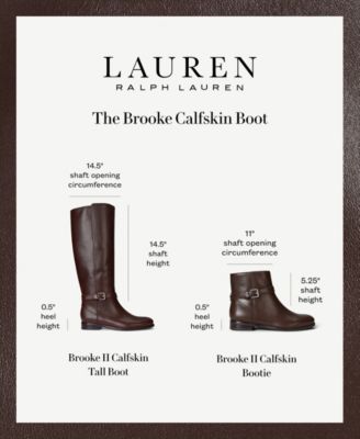 Women's Brooke II Stacked Leather Heel Booties