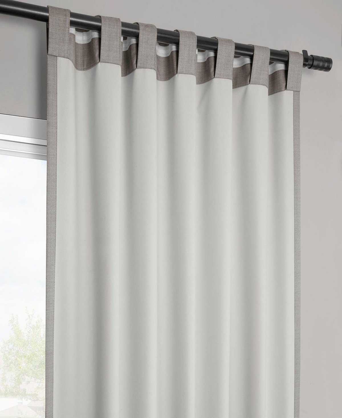 Half Price Drapes Vienna Basic Solid Curtains (2 Panel) Blackout For Bedroom & Living Room