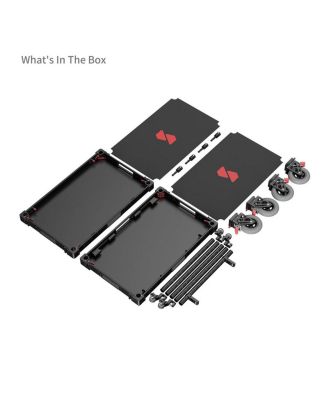 36" Lightweight Video Production Camera Cart