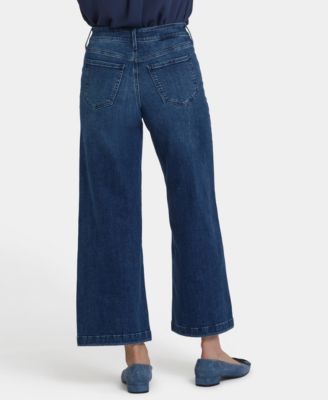Women's Teresa Wide Leg Ankle Hem Jeans