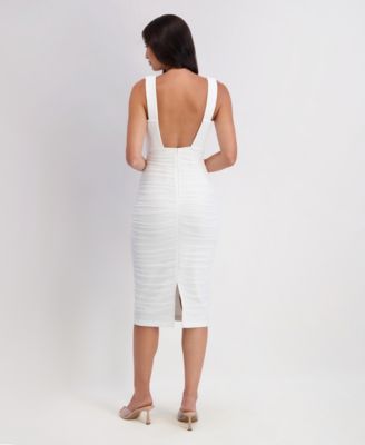 Women's Sleeveless V-Neck Dress